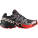 Salomon Speedcross 6 Gore-Tex Shoes (Men's) - Black/Fiery Red/Almond Milk
