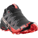 Salomon Speedcross 6 Gore-Tex Shoes (Men's) - Black/Fiery Red/Almond Milk