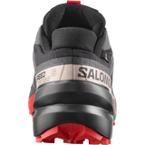 Salomon Speedcross 6 Gore-Tex Shoes (Men's) - Black/Fiery Red/Almond Milk