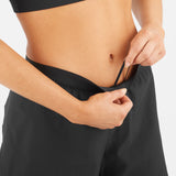 Salomon Cross 5" Shorts (Women's) - Deep Black - Find Your Feet Australia Hobart Launceston Tasmania