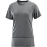 Salomon Cross Run SS Tee (Women's) - Deep Black/Heather - Find Your Feet Australia Hobart Launceston Tasmania