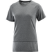 Salomon Cross Run SS Tee (Women's) - Deep Black/Heather - Find Your Feet Australia Hobart Launceston Tasmania