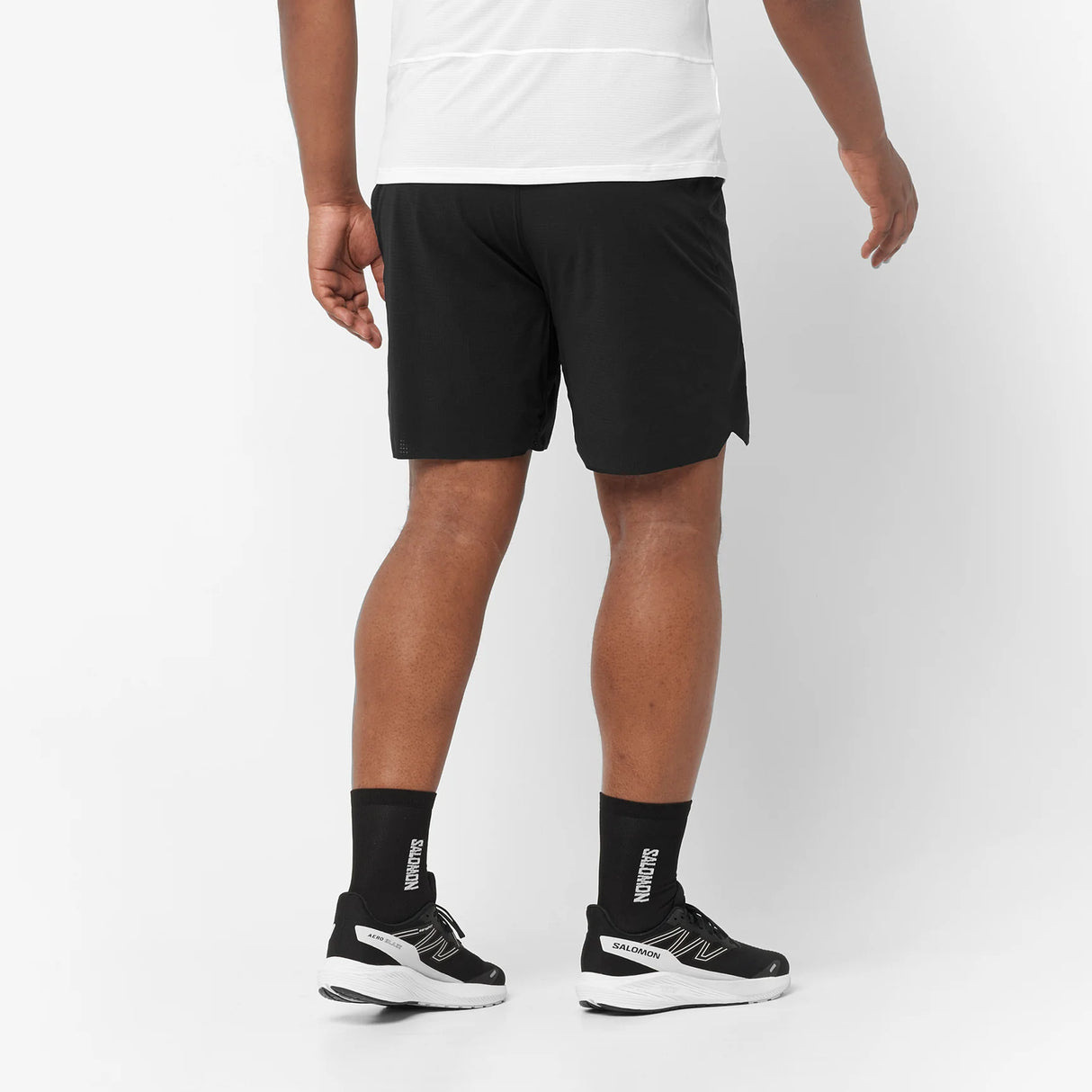 Salomon Sense Aero 7" Short (Men's) - Deep Black - Find Your Feet Australia Hobart Launceston Tasmania