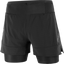 Salomon Sense Aero 2 in 1 Short (Men's) - Black - Find Your Feet Australia Hobart Launceston Tasmania