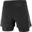 Salomon Sense Aero 2 in 1 Short (Men's) - Black - Find Your Feet Australia Hobart Launceston Tasmania