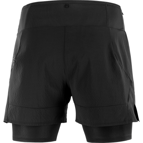 Salomon Sense Aero 2 in 1 Short (Men's) - Black - Find Your Feet Australia Hobart Launceston Tasmania
