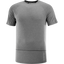 Salomon Cross Run SS Tee (Men's) - Deep Black/Heather - Find Your Feet Australia Hobart Launceston Tasmania