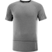 Salomon Cross Run SS Tee (Men's) - Deep Black/Heather - Find Your Feet Australia Hobart Launceston Tasmania