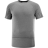 Salomon Cross Run SS Tee (Men's) - Deep Black/Heather - Find Your Feet Australia Hobart Launceston Tasmania