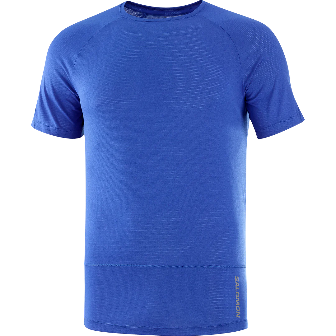 Salomon Cross Run SS Tee (Men's) - Surf The Web - Find Your Feet Australia Hobart Launceston Tasmania