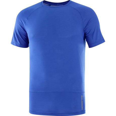 Salomon Cross Run SS Tee (Men's) - Surf The Web - Find Your Feet Australia Hobart Launceston Tasmania