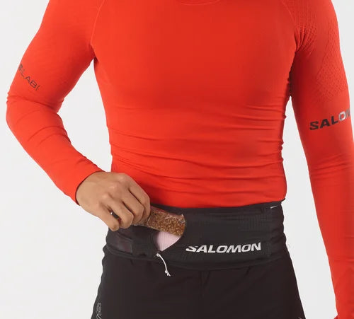 Salmon S/LAB Belt (Unisex) Black/White - Find Your Feet Australia Hobart Launceston Tasmania