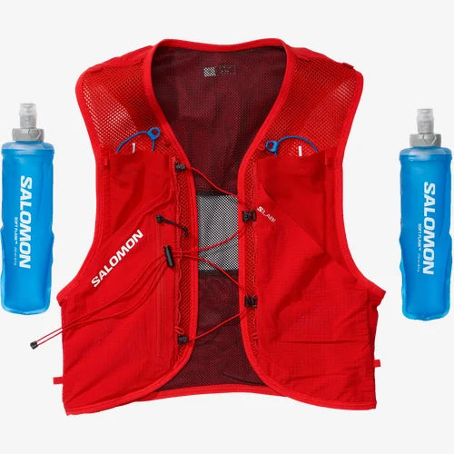 Salomon S/LAB Pulsar 3 Set Vest Pack (Unisex) - Fiery Red/Black - Find Your Feet Australia Hobart Launceston Tasmania