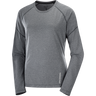 Salomon Cross Run LS Tee Women's - Deep Black/Heather - Find Your Feet Australia Hobart Launceston Tasmania