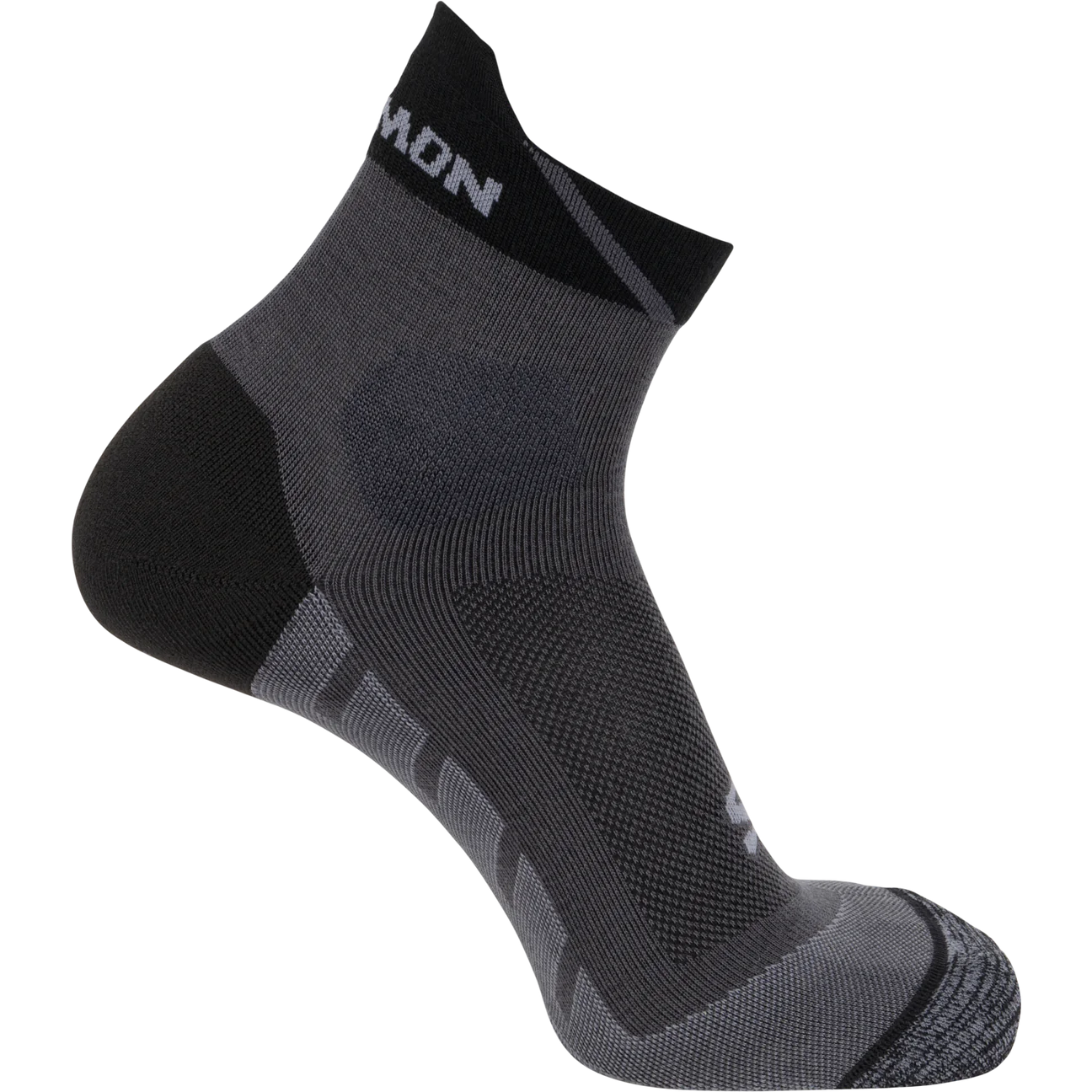 Salomon Speedcross Ankle Sock (Unisex) - Black/Magnet/Quarry - Find Your Feet Australia Hobart Launceston Tasmania