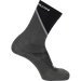 Salomon Pulse Crew Socks (Unisex) - Black/Monument/Magnet - Find Your Feet Australia Hobart Launceston Tasmania