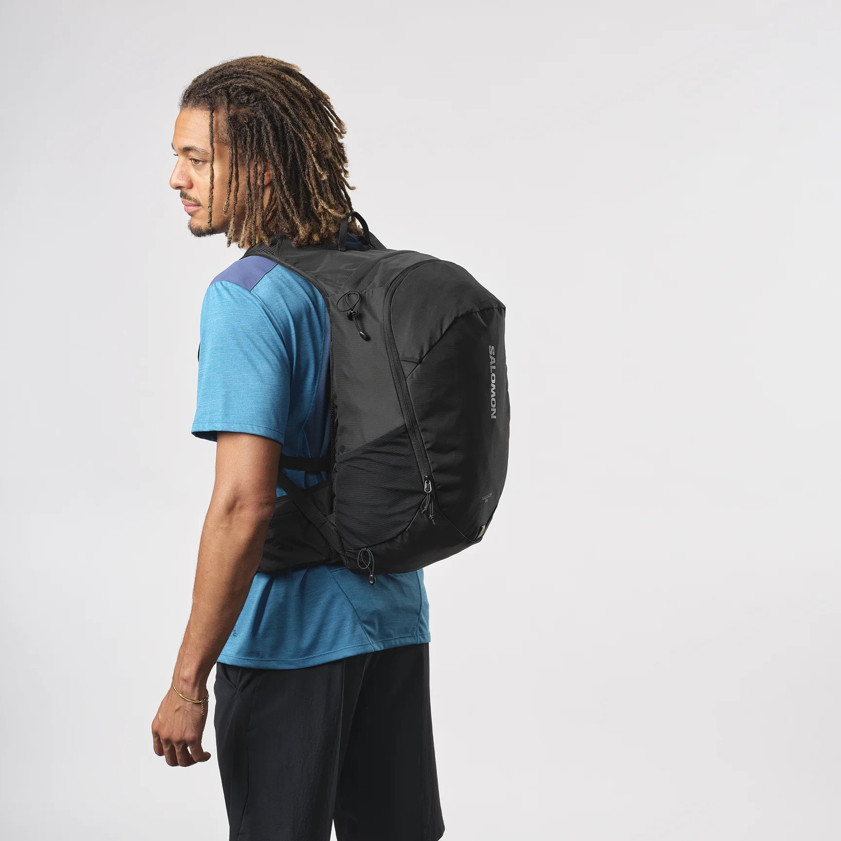 Salomon Trailblazer 20 Backpack (Unisex) - Black/Alloy - Find Your Feet Australia Hobart Launceston Tasmania