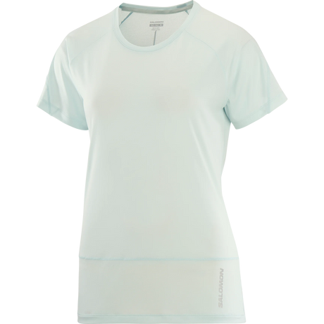 Salomon Cross Run SS Tee (Women's) - Misty Blue - Find Your Feet Australia Hobart Launceston Tasmania
