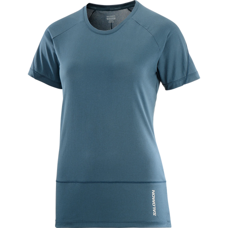 Salomon Cross Run SS Tee (Women's) - Midnight Navy - Find Your Feet Australia Hobart Launceston Tasmania
