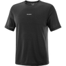 Salomon Shakeout Core Short Sleeve Tee (Men's) - Deep Black - Find Your Feet Australia Hobart Launceston Tasmania
