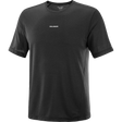 Salomon Shakeout Core Short Sleeve Tee (Men's) - Deep Black - Find Your Feet Australia Hobart Launceston Tasmania