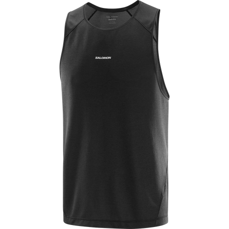 Salomon Shakeout Core Tank (Men's) - Deep Black