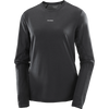 Salomon Shakeout Core Long Sleeve Tee (Women's) - Deep Black