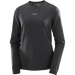 Salomon Shakeout Core Long Sleeve Tee (Women's) - Deep Black