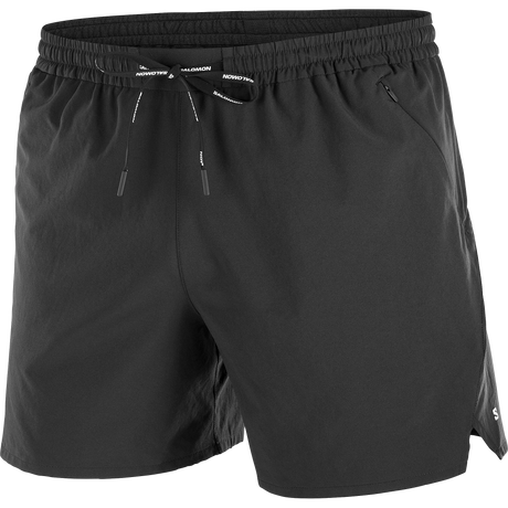 Salomon Shakeout Core 5" Shorts (Men's) - Deep Black