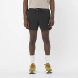 Salomon Shakeout Core 5" Shorts (Men's) - Deep Black