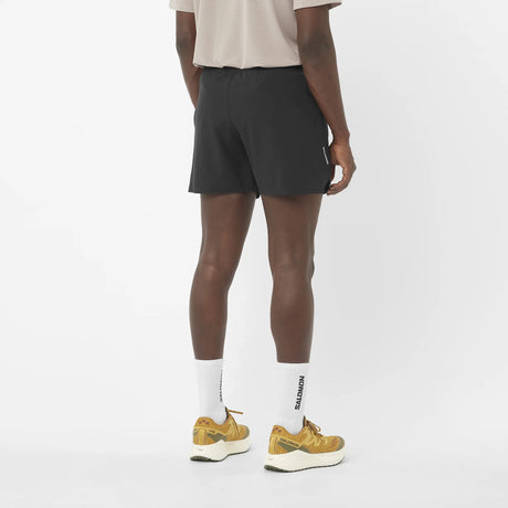 Salomon Shakeout Core 5" Shorts (Men's) - Deep Black