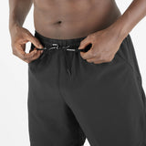 Salomon Shakeout Core 7" Shorts No Liner (Men's) - Deep Black - Find Your Feet Australia Hobart Launceston Tasmania