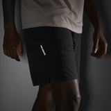 Salomon Shakeout Core 7" Shorts No Liner (Men's) - Deep Black - Find Your Feet Australia Hobart Launceston Tasmania