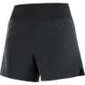 Salomon Shakeout Core 4" Shorts (Women's) - Deep Black - Find Your Feet Australia Hobart Launceston Tasmania