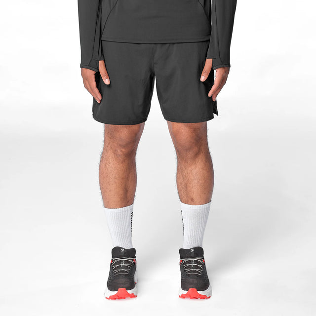 Salomon Shakeout 2 In 1 7" Shorts (Men's) - Deep Black