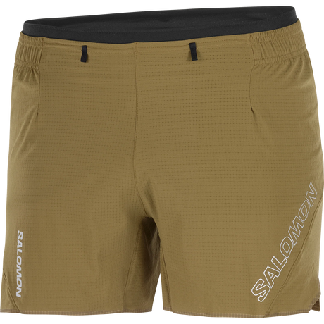Salomon Sense Aero 5" Shorts (Men's) - Brilliant Olive - Find Your Feet Australia Hobart Launceston Tasmania