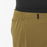 Salomon Sense Aero 5" Shorts (Men's) - Brilliant Olive - Find Your Feet Australia Hobart Launceston Tasmania