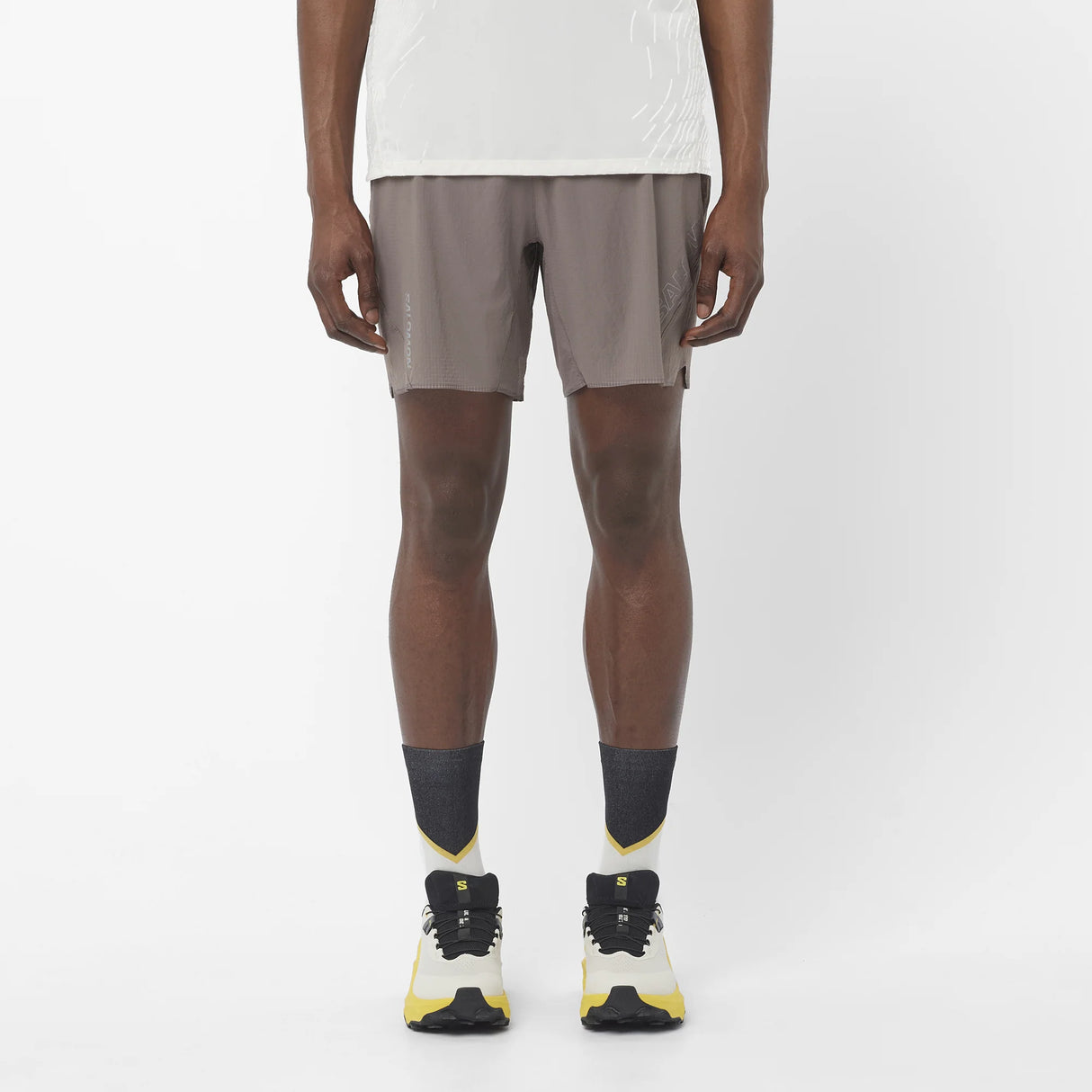 Salomon Sense Aero 7" Shorts (Men's) - Iron - Find Your Feet Australia Hobart Launceston Tasmania