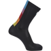 Salomon Pulse Race Flag Crew Socks (Unisex) - Black - Find Your Feet Australia Hobart Launceston Tasmania