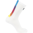 Salomon Pulse Race Flag Crew Socks (Unisex) Salomon