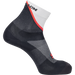 Salomon Pulse Ankle Socks (Unisex) - Icicle/Nine Iron/Neon Flame - Find Your Feet Australia Hobart Launceston Tasmania
