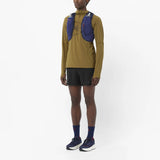 Salomon Sense Aero Hybrid Half Zip Hoodie (Men's) - Brilliant Olive - Find Your Feet Australia Hobart Launceston Tasmania