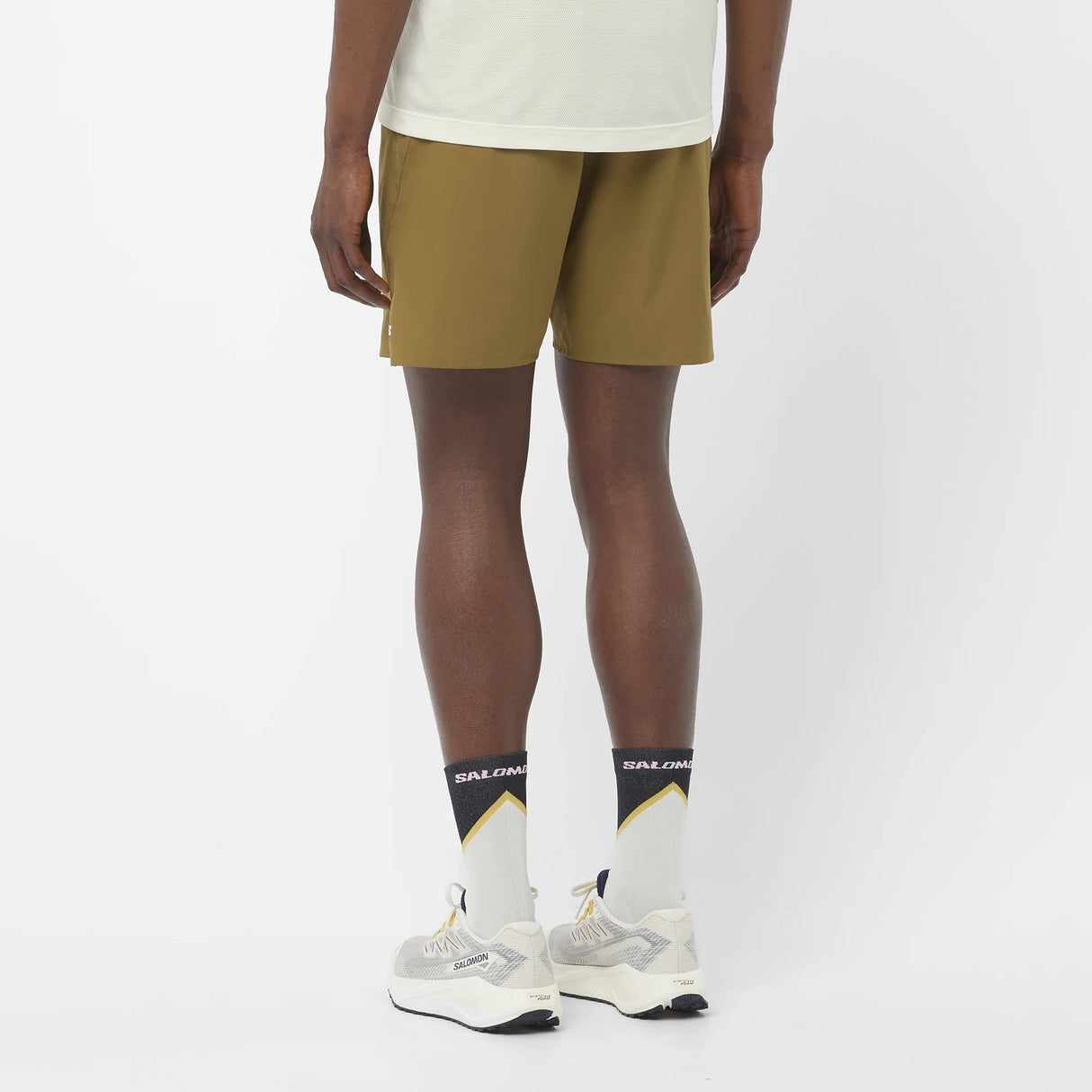 Salomon Shakeout Core 7" Shorts No Liner (Men's) - Burnt Olive - Plantation - Find Your Feet Australia Hobart Launceston Tasmania