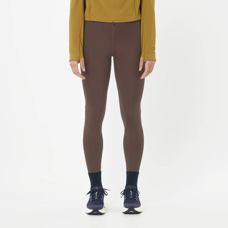 Salomon Shakeout Core 28" Tight (Women's) - Coffee Bean - Find Your Feet Australia Hobart Launceston Tasmania