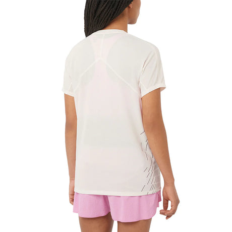 Salomon Sense Aero Short Sleeve Tee GFX (Women's) - SS - Whisper White - Find Your Feet Australia Hobart Launceston Tasmania
