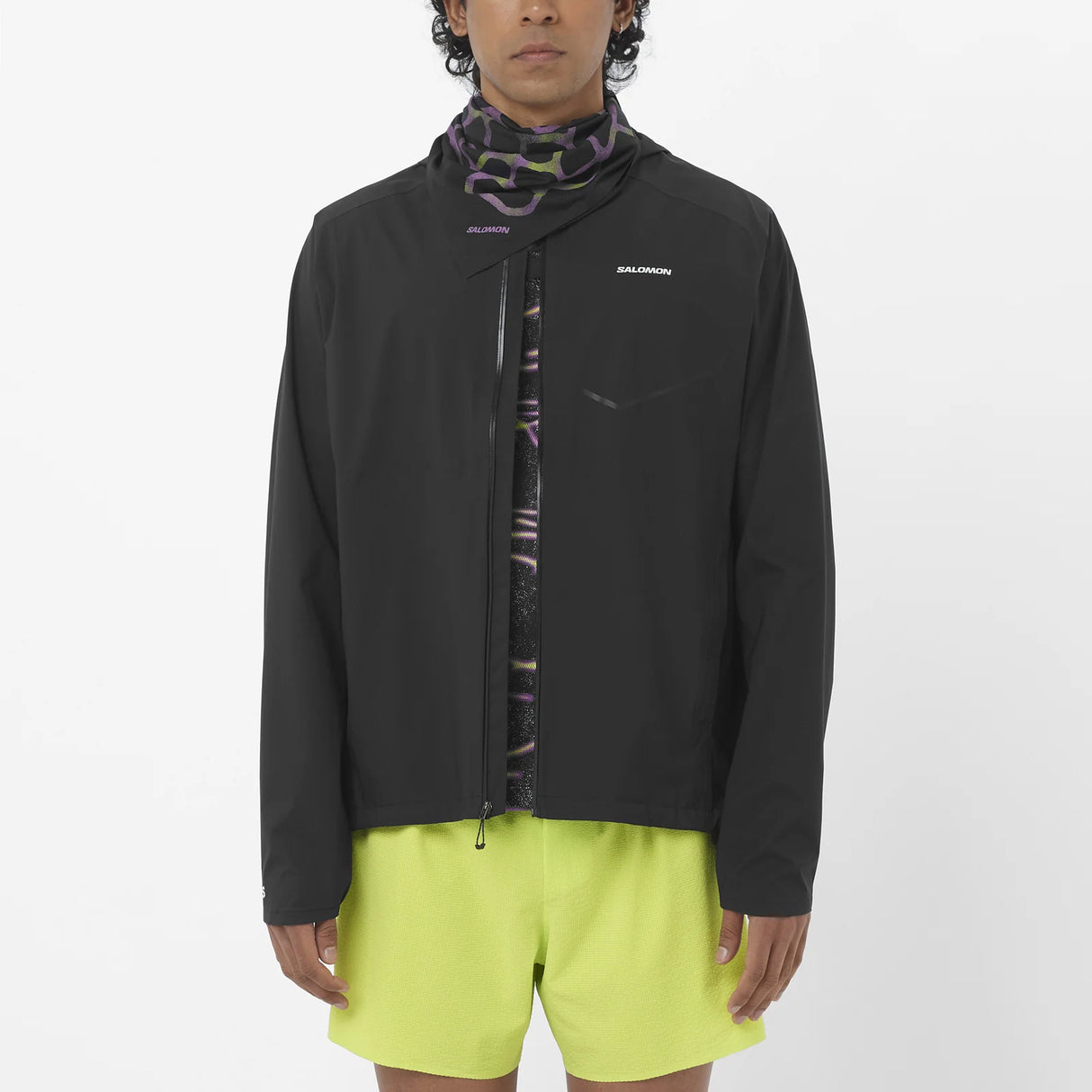 Salomon Bonatti Waterproof Jacket (Men's) - Deep Black