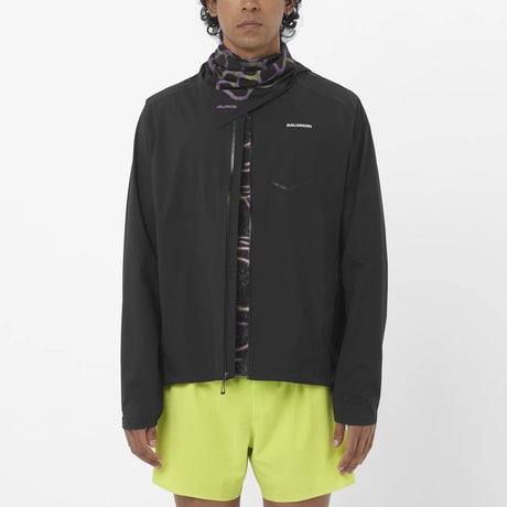 Salomon Bonatti Waterproof Jacket (Men's) - Deep Black