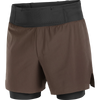 Salomon Sense Aero 2 In 1 5" Trail Shorts (Men's) - Coffee Bean
