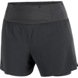 Salomon Sense Aero 2 In 1 4" Trail Shorts (Women's) - Deep Black
