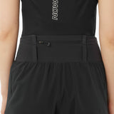 Salomon Sense Aero 2 In 1 4" Trail Shorts (Women's) - Deep Black